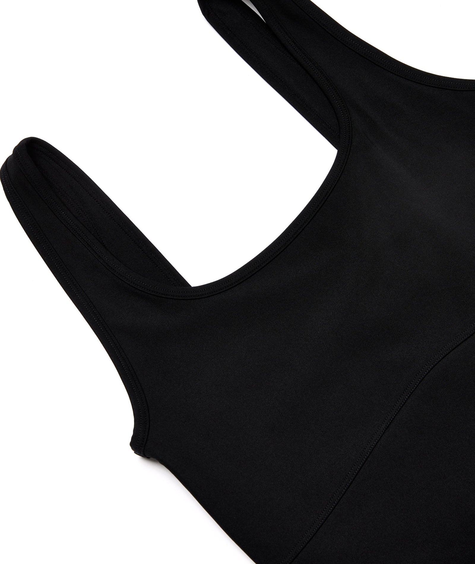 Cropped Tank | Black | VEHLA