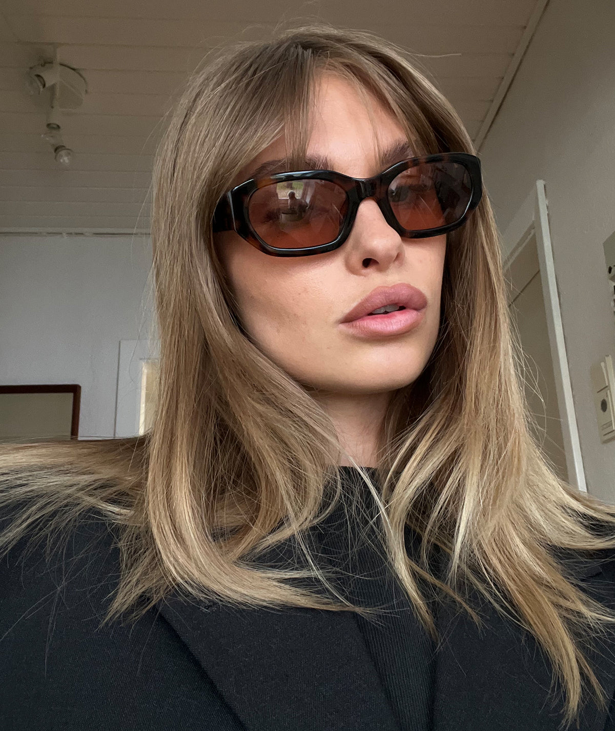 Vehla Sunglasses in Felix black/choc RESTOCK! Felix - Black / Choc ?? Limited quantities available… main image 3