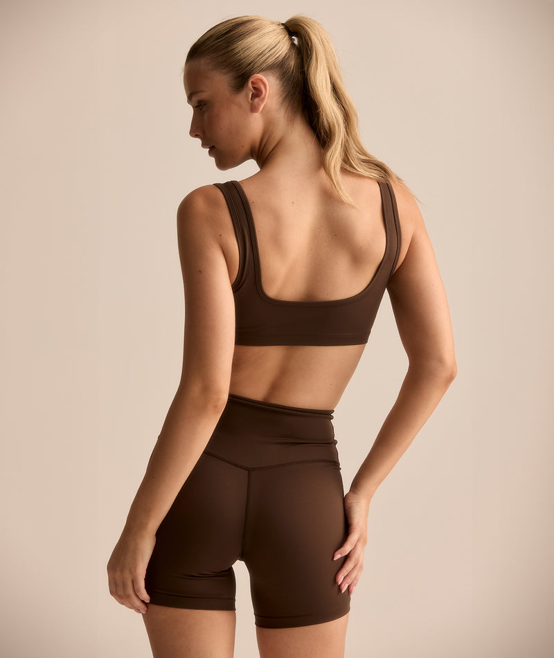 SPORTS BRA - CHOC