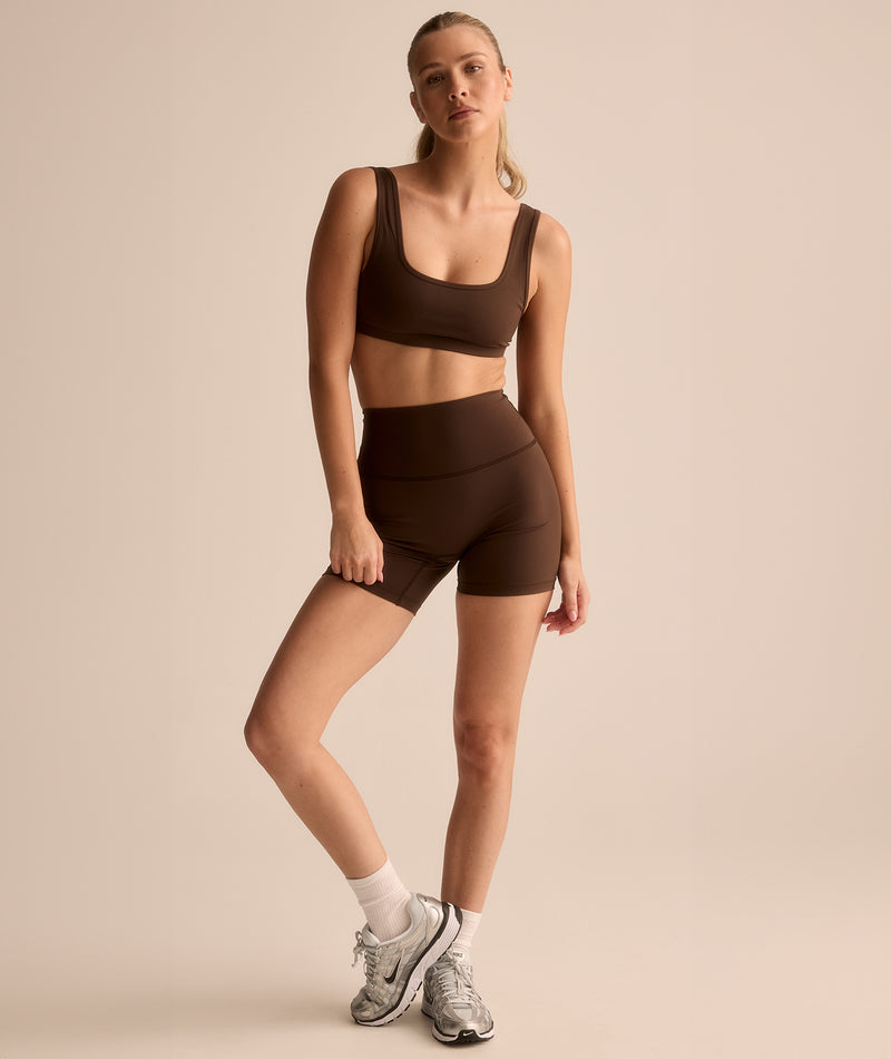 SPORTS BRA - CHOC