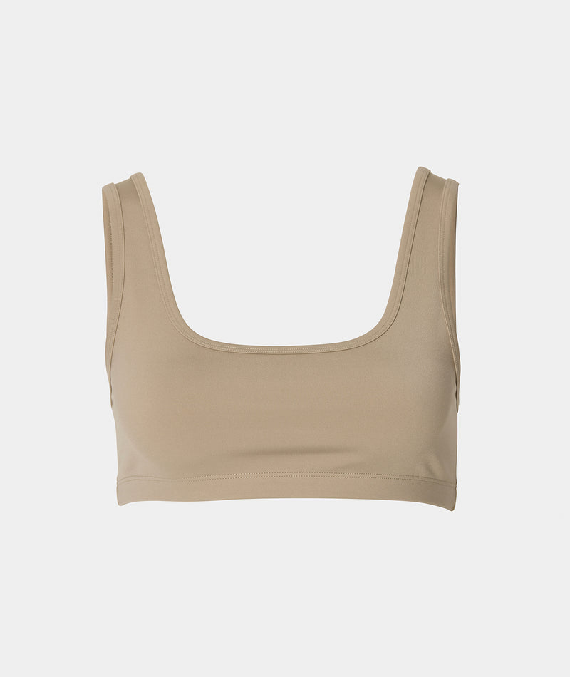 SPORTS BRA - TAUPE