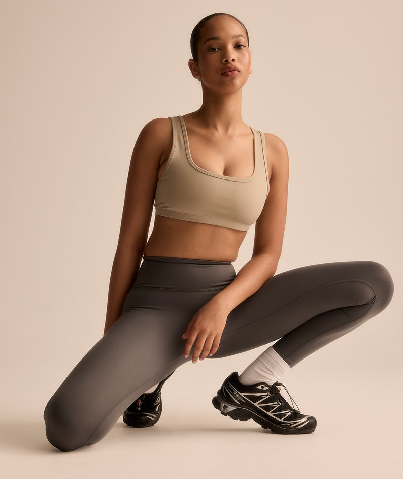 SPORTS BRA - TAUPE