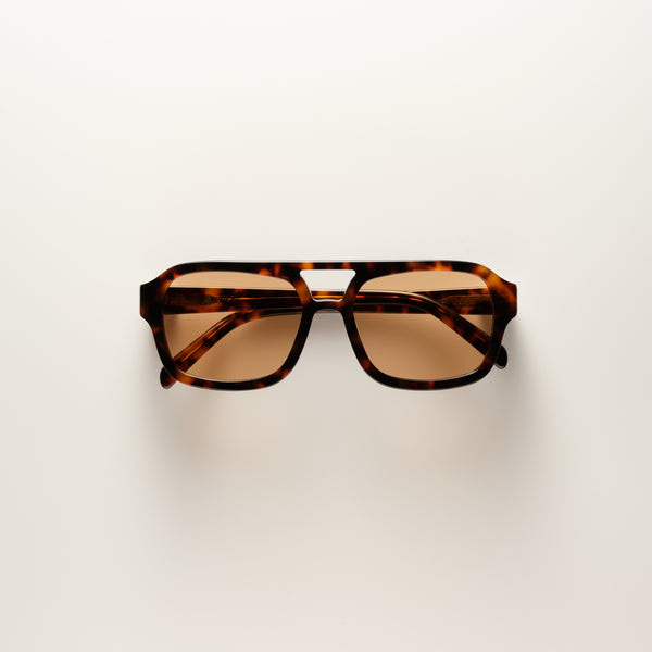 VEHLA Dixieサングラス　箱あり ブラック　オレンジ　アビエイター Dixie Sunglasses | Choc Tort Cinnamon | VEHLA