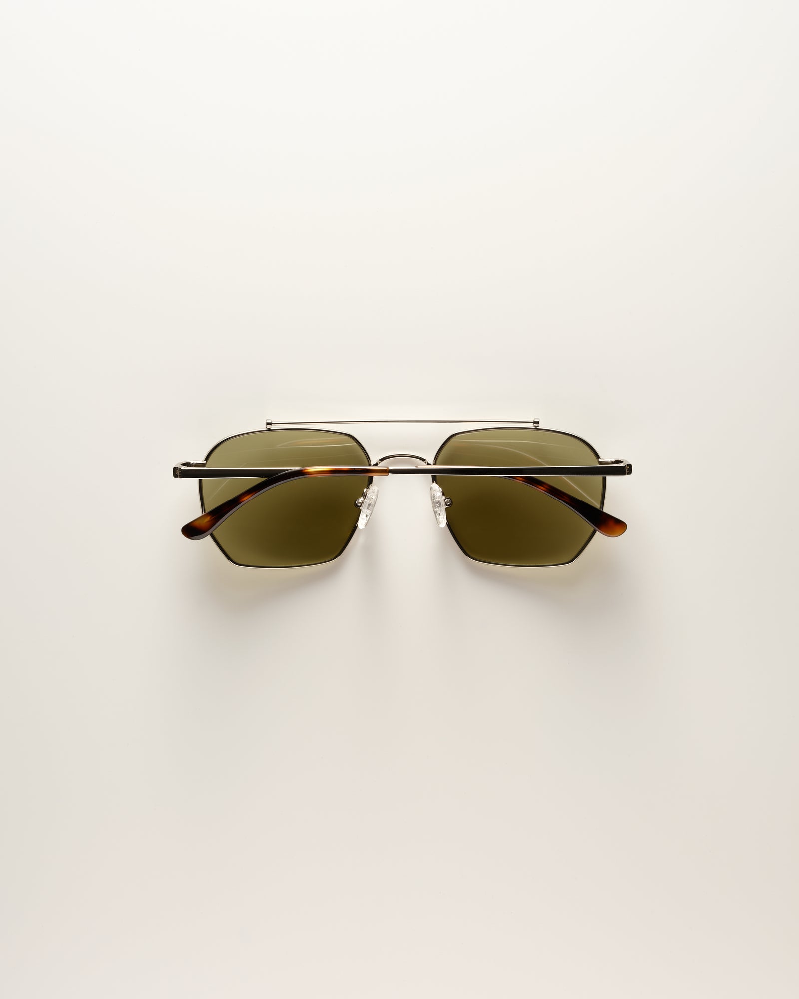 Bowie Silver / Khaki Sunglasses | VEHLA