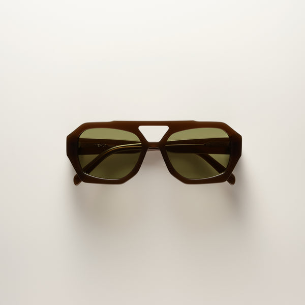 Khaki Sunglasses | River Coco | VEHLA display picture 1