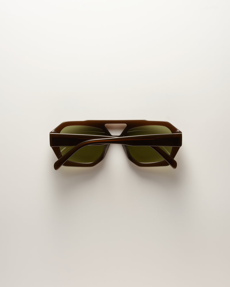 Vehla River Sunglasses coco/khaki hollywalkerx wearing the River in Coco/Khaki main image 4