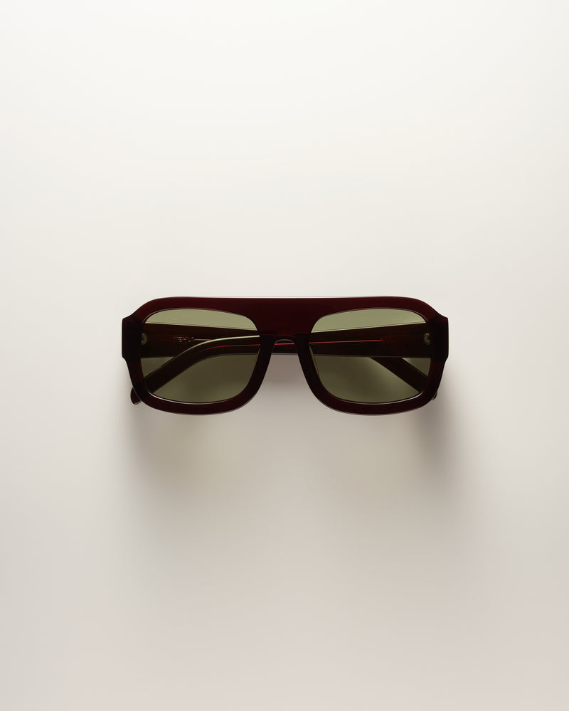Kaia Sunglasses | Malbec / Khaki | VEHLA display picture 1