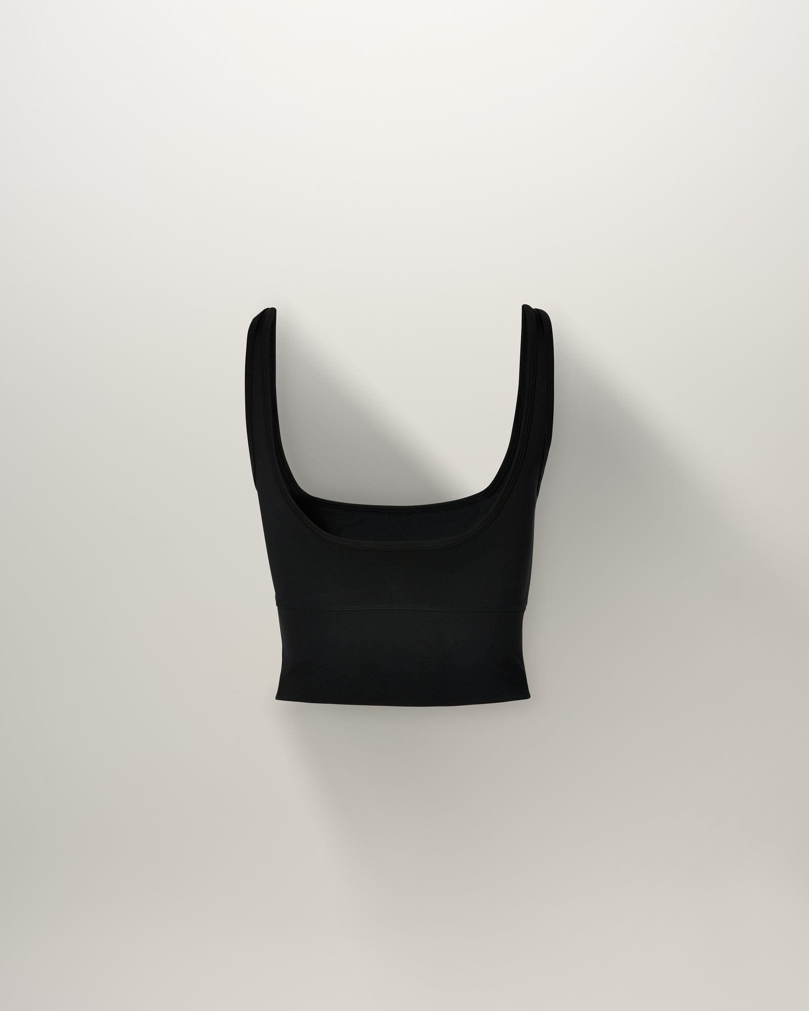 Cropped Tank | Black | VEHLA
