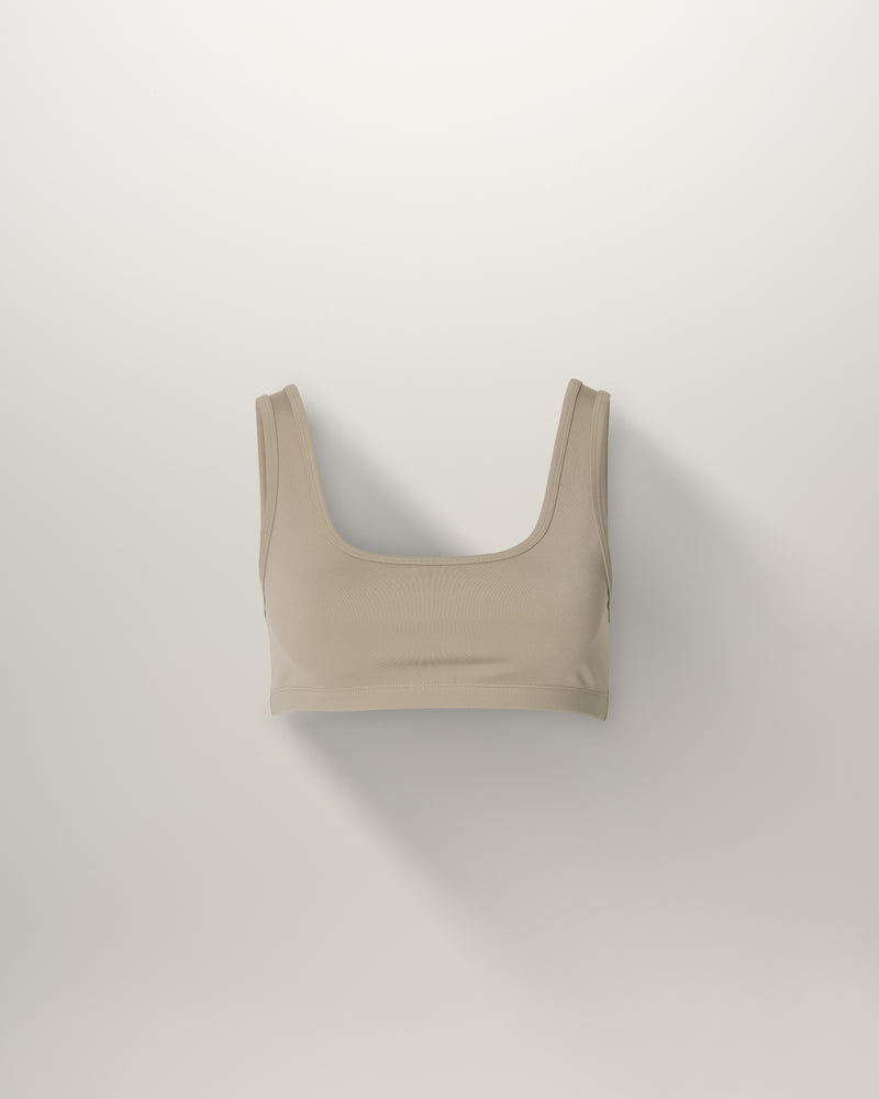 SPORTS BRA - TAUPE